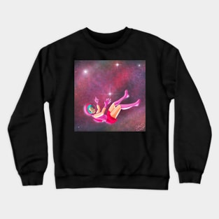 Space Girl Crewneck Sweatshirt